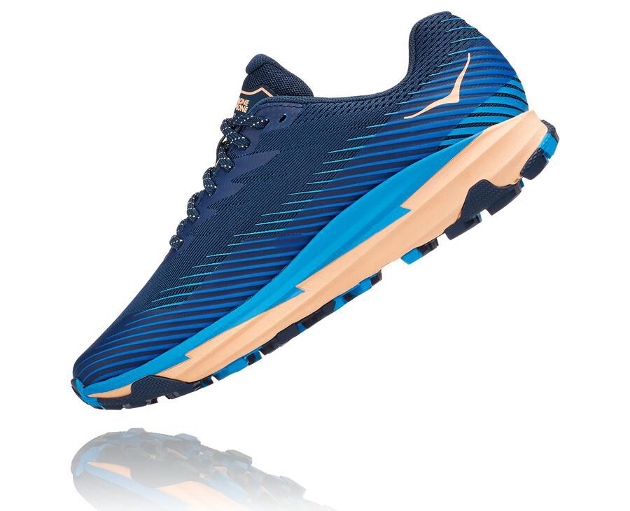 Hoka One One Torrent 2 Trailskor Dam - Blå - VHDFX-9052